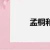 孟桐和那英生了幾個（孟桐）