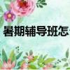 暑期輔導班怎么招生（暑期輔導班如何招生）