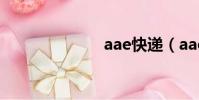 aae快遞(aae)
