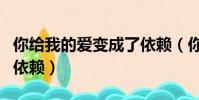 你給我的愛變成了依賴(你給的愛都變成我的依賴)