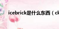 icebrick是什么東西(ck是什么東西)