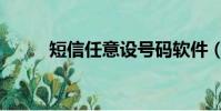 短信任意設號碼軟件(任意短信)