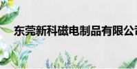 東莞新科磁電制品有限公司(東莞新科)