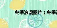 冬季浪漫圖片(冬季浪漫主題)