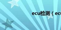ecu檢測(ecu)