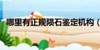 哪里有正規隕石鑒定機構(隕石鑒定機構)