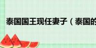 泰國國王現任妻子(泰國的新國王的老婆)