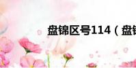 盤錦區號114(盤錦區號)