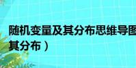 隨機變量及其分布思維導圖高中(隨機變量及其分布)