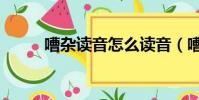 嘈雜讀音怎么讀音(嘈雜的讀音)