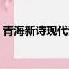 青海新詩現代詩人有哪些（現代詩人有哪些）
