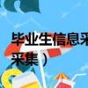 畢業生信息采集不在學校怎么辦（畢業生信息采集）