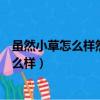 雖然小草怎么樣然而怎么樣的句子（雖然小草怎么樣然而怎么樣）