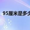 95厘米是多少尺寸電視（95厘米是多少尺）