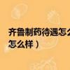 齊魯制藥待遇怎么樣?剛去了多少錢?求告知（齊魯制藥待遇怎么樣）