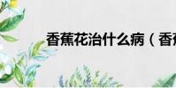 香蕉花治什么病(香蕉花圖片)
