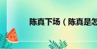 陳真下場(陳真是怎么死的)