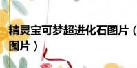 精靈寶可夢超進化石圖片(精靈寶可夢超進化圖片)