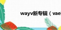 wayv新專輯(vae新專輯)