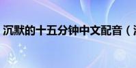 沉默的十五分鐘中文配音(沉默的十五分鐘)