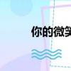 你的微笑伴奏版（你的微笑伴奏）