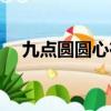 九點圓圓心在外心和垂心中點（九點圓）