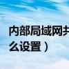 內部局域網共享文件軟件（取消共享文件夾怎么設置）