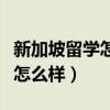 新加坡留學怎么樣可以拿到綠卡（新加坡留學怎么樣）