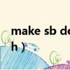 make sb do sth句子結構（make sb do sth）