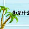 fb是什么意思的縮寫（fb是什么）