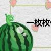 一枚枚什么填詞（一枚枚什么）