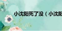 小沈陽死了沒(小沈陽去世了嗎)