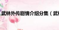 武林外傳劇情介紹分集(武林外傳劇情介紹)