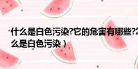 什么是白色污染?它的危害有哪些?怎樣解決白色污染?(什么是白色污染)