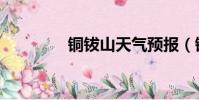銅鈸山天氣預報(銅鈸山)