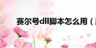 賽爾號dll腳本怎么用(腳本怎么用)