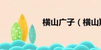 橫山廣子(橫山翔子)