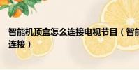 智能機頂盒怎么連接電視節目(智能網絡機頂盒怎么與電視連接)