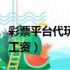 彩票平臺代玩發工資是真的嗎（代玩彩票日結工資）