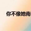 你不像她南拳媽媽哪年的歌（你不像她）
