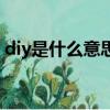 diy是什么意思的縮寫形式（diy是什么意思）