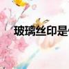 玻璃絲印是什么意思（絲印是什么意思）