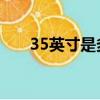 35英寸是多大尺寸（3 5英寸是多大）