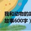 我和動物的故事600字作文初中（我和動物的故事600字）