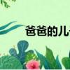 爸爸的兒子怎么稱呼（爸爸的兒子）