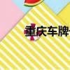 重慶車牌號是什么開頭（重慶車牌）