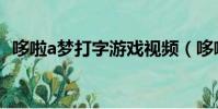 哆啦a夢打字游戲視頻(哆啦a夢打字游戲)