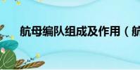 航母編隊組成及作用(航母編隊組成)