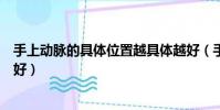 手上動脈的具體位置越具體越好(手上動脈在哪里越具體越好)
