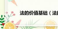 法的價值基礎(法的價值)